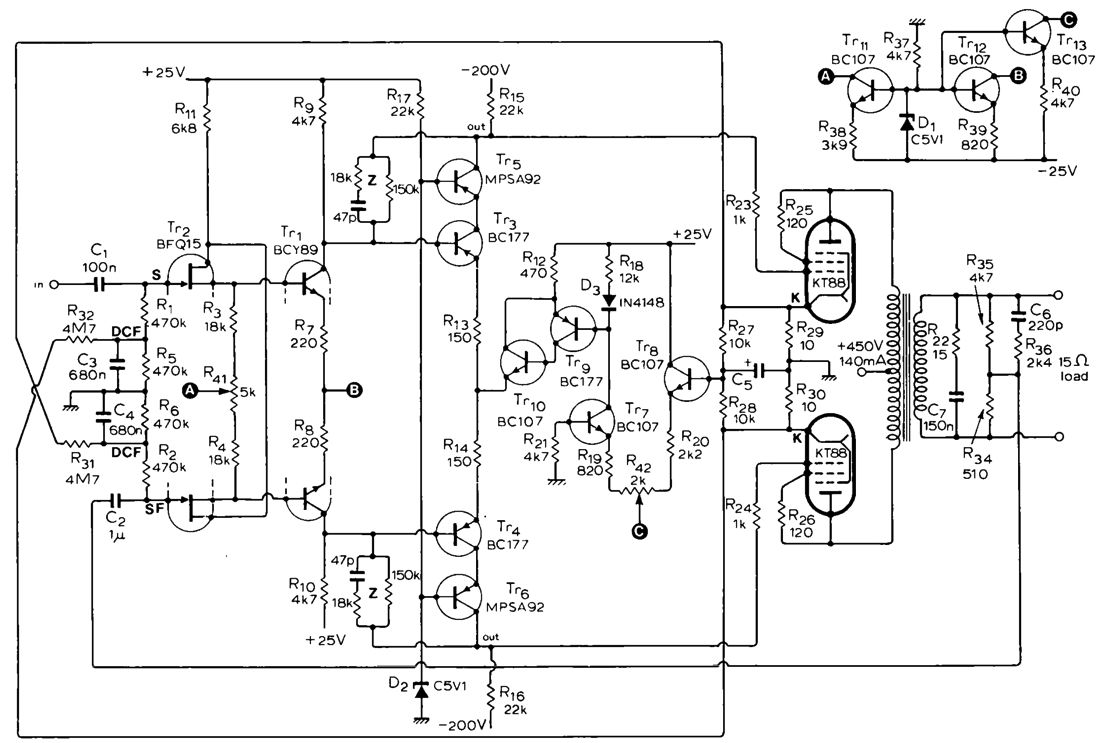 Capacitor Free DC Servos And Low Heat Class A Amplifiers capacitor-free-dc-servos-and-low-heat-class-a-amplifiers